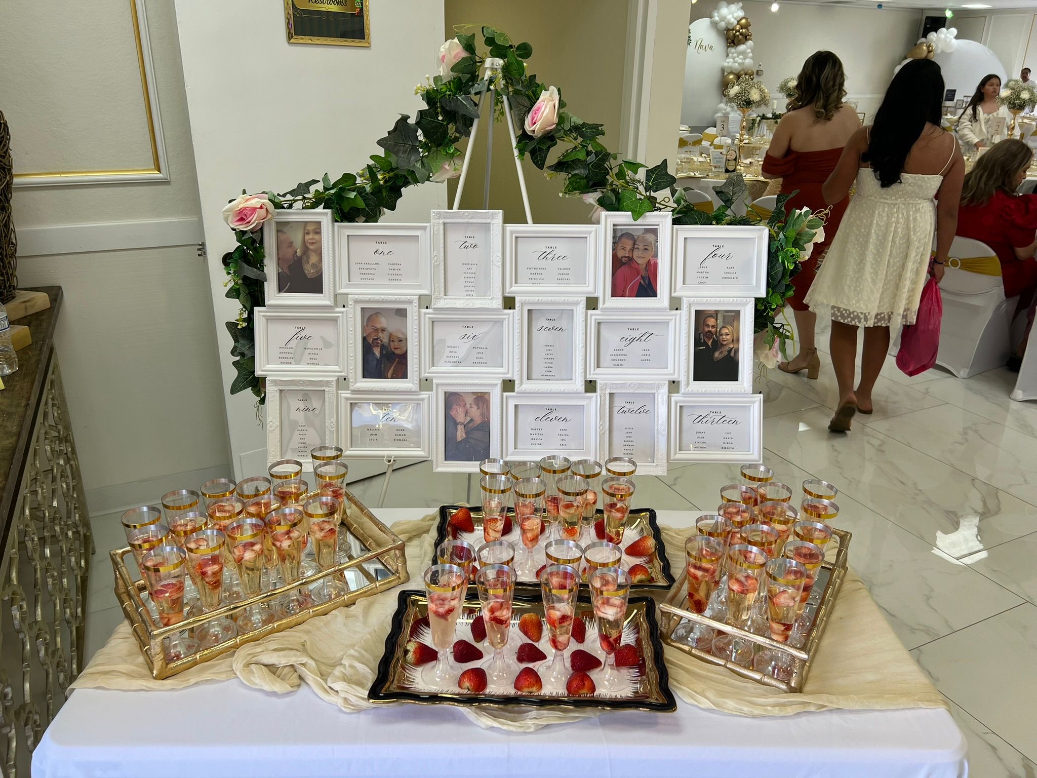 Seating chart display